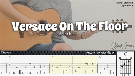 versace on the floor bruno mars chord|versace on the floor lyrics chords.